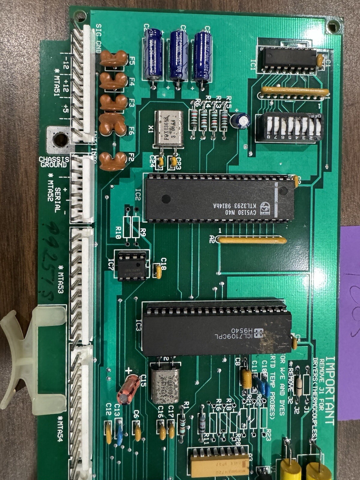 Milnor 08BSADBT Board
