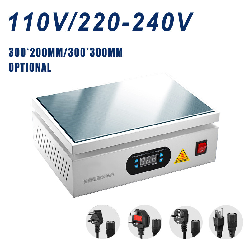 Industrial Digital Electronic Hot Plate Preheating Station For BGA Heating Work