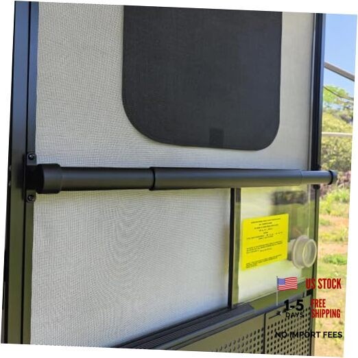Aluminum RV Screen Door Handle Grab Bar- Adjustable Camper Screen Door 1