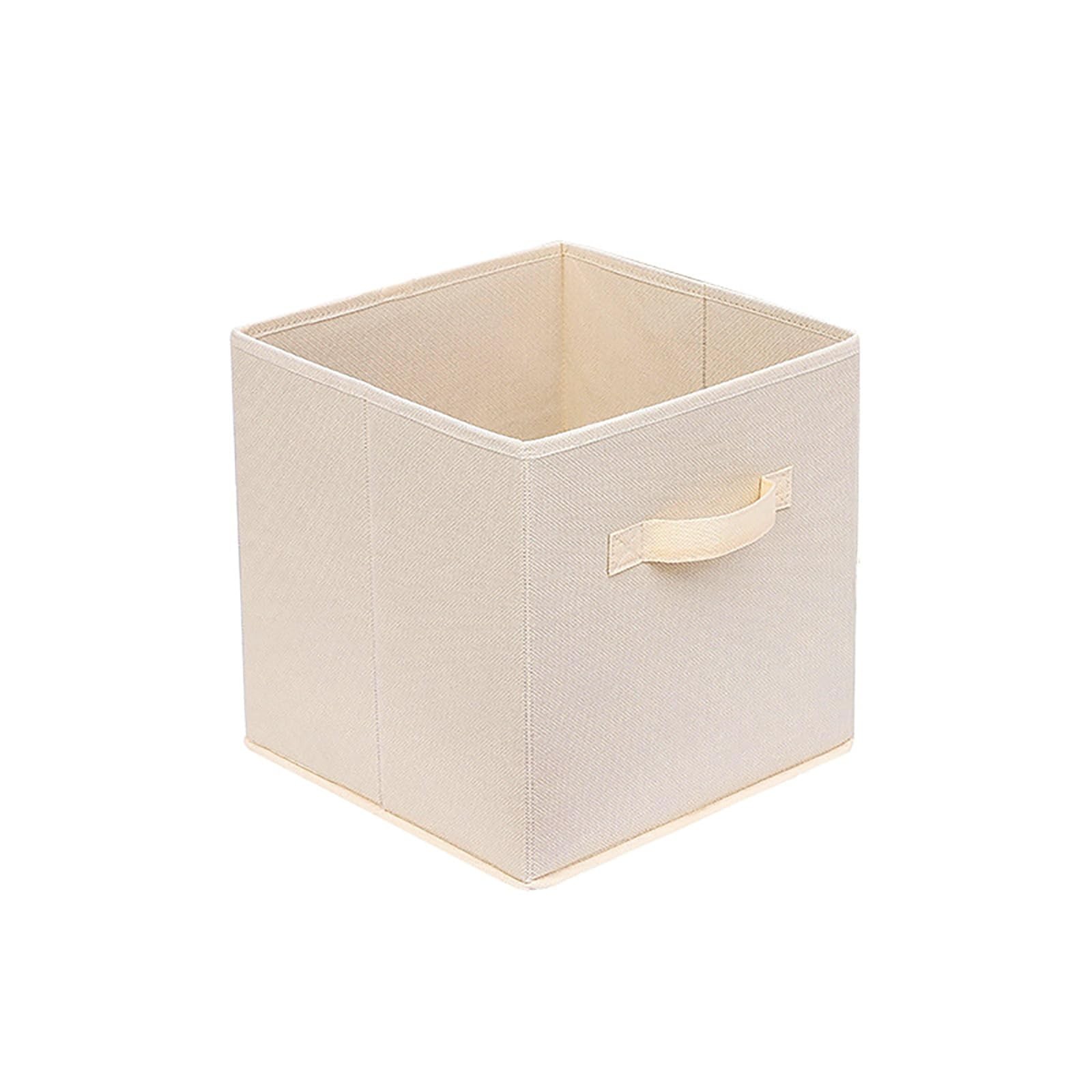 Basics Fabric Clothing Storage Bins - 10.6" x 10.6" x 11" - Collapsible Stora...