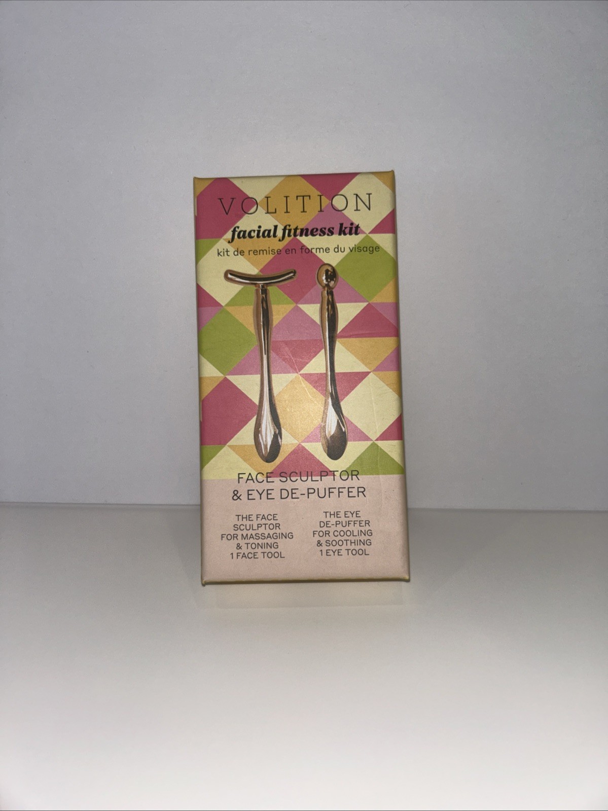 Volition Facial Fitness Kit Face Sculptor & Eye De-Puffer