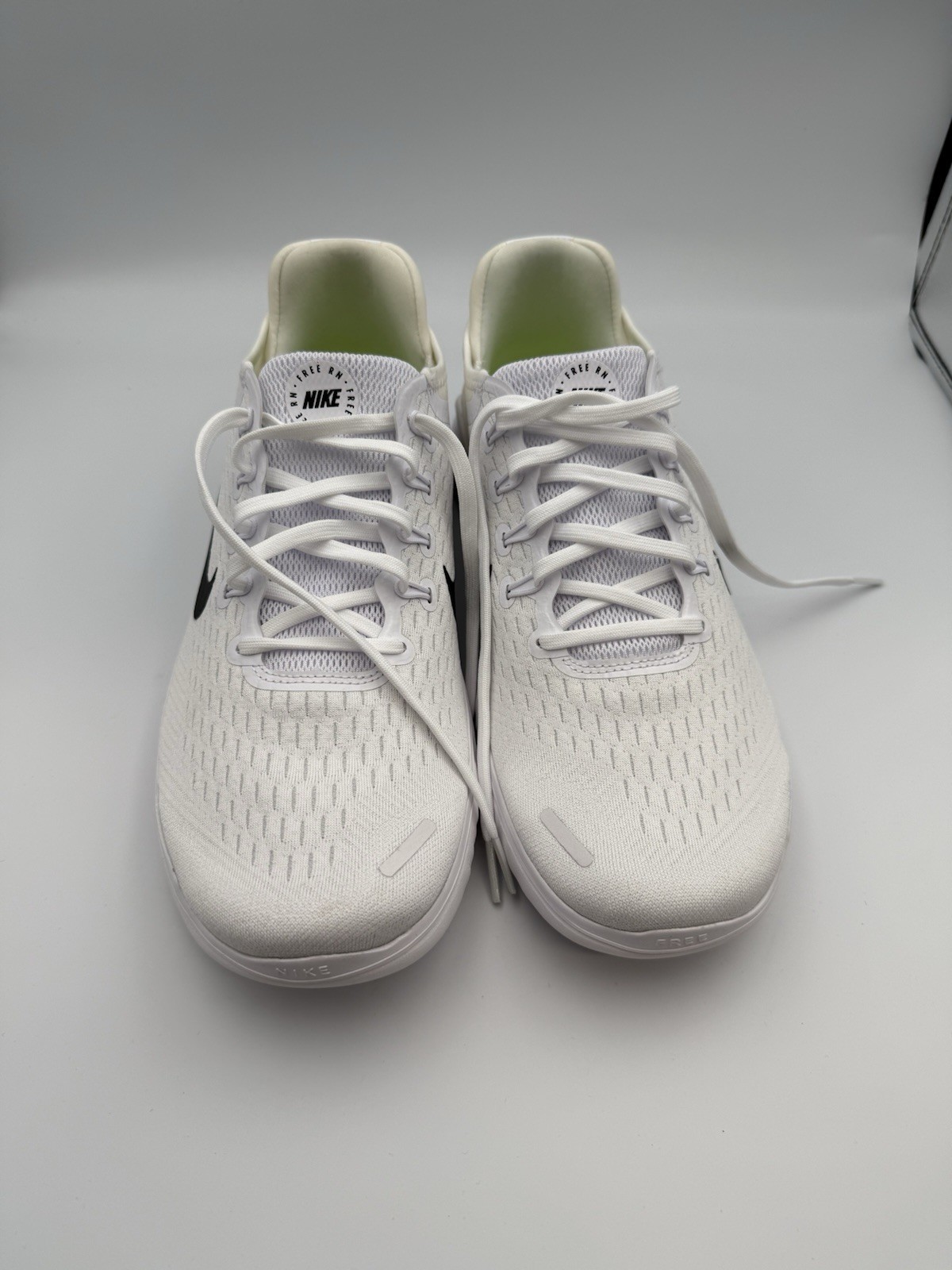 New Nike Free RN 2018 White Black 942837 100 Women’s Sizes