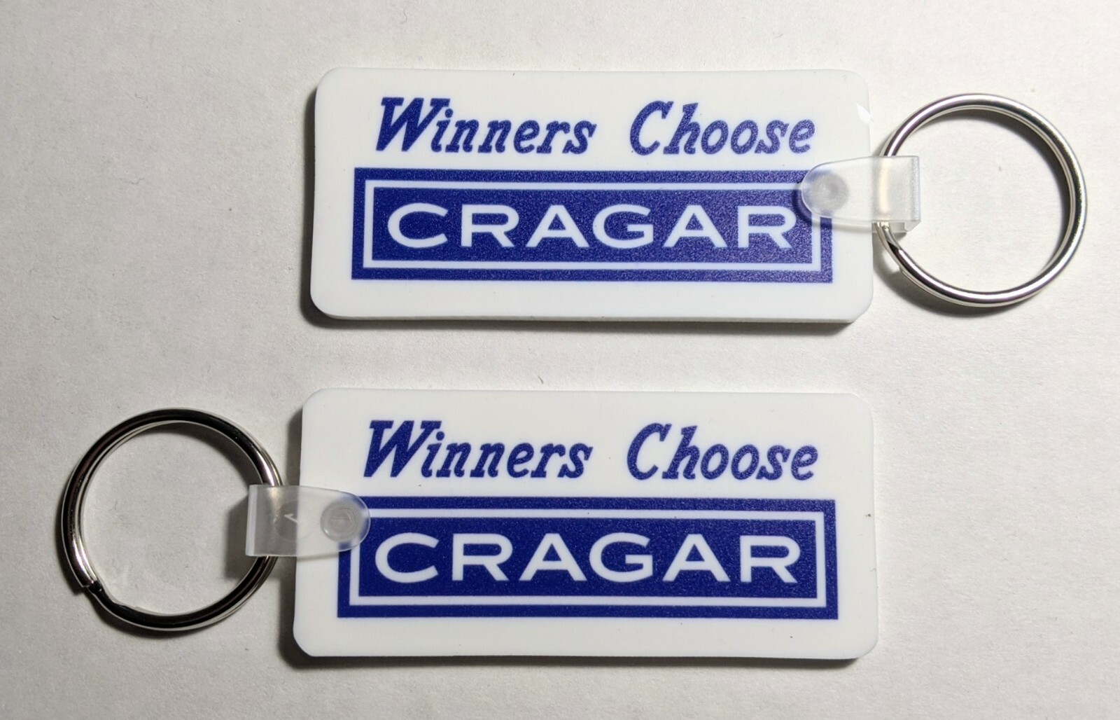 Winners Choose Cragar Key Fob Chain - Mag wheel drag racing gasser day 2 vintage