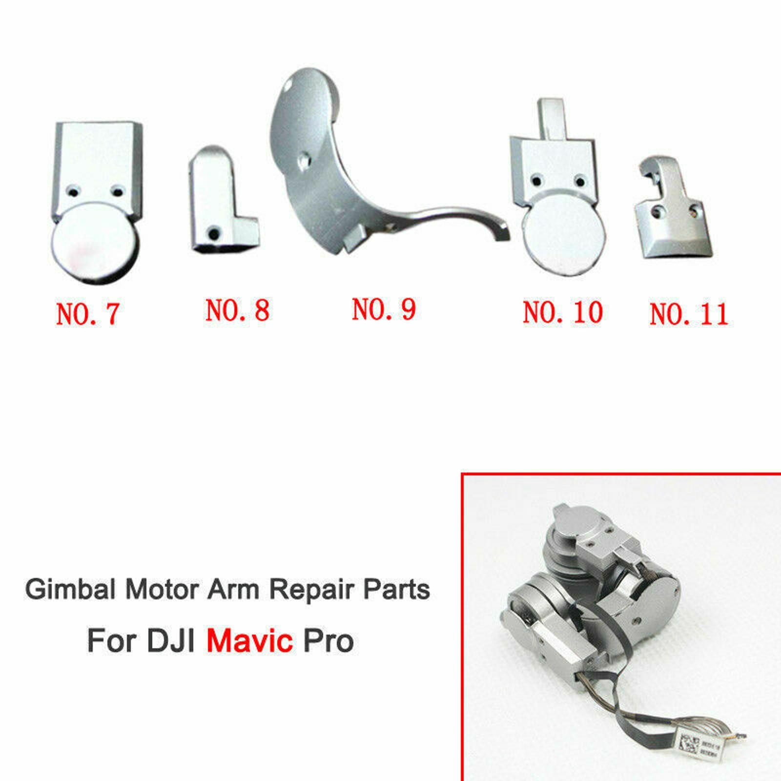 5PCS New Gimbal Camera Repair Cover For DJI Mavic Pro Drone Arm Motor Cable E