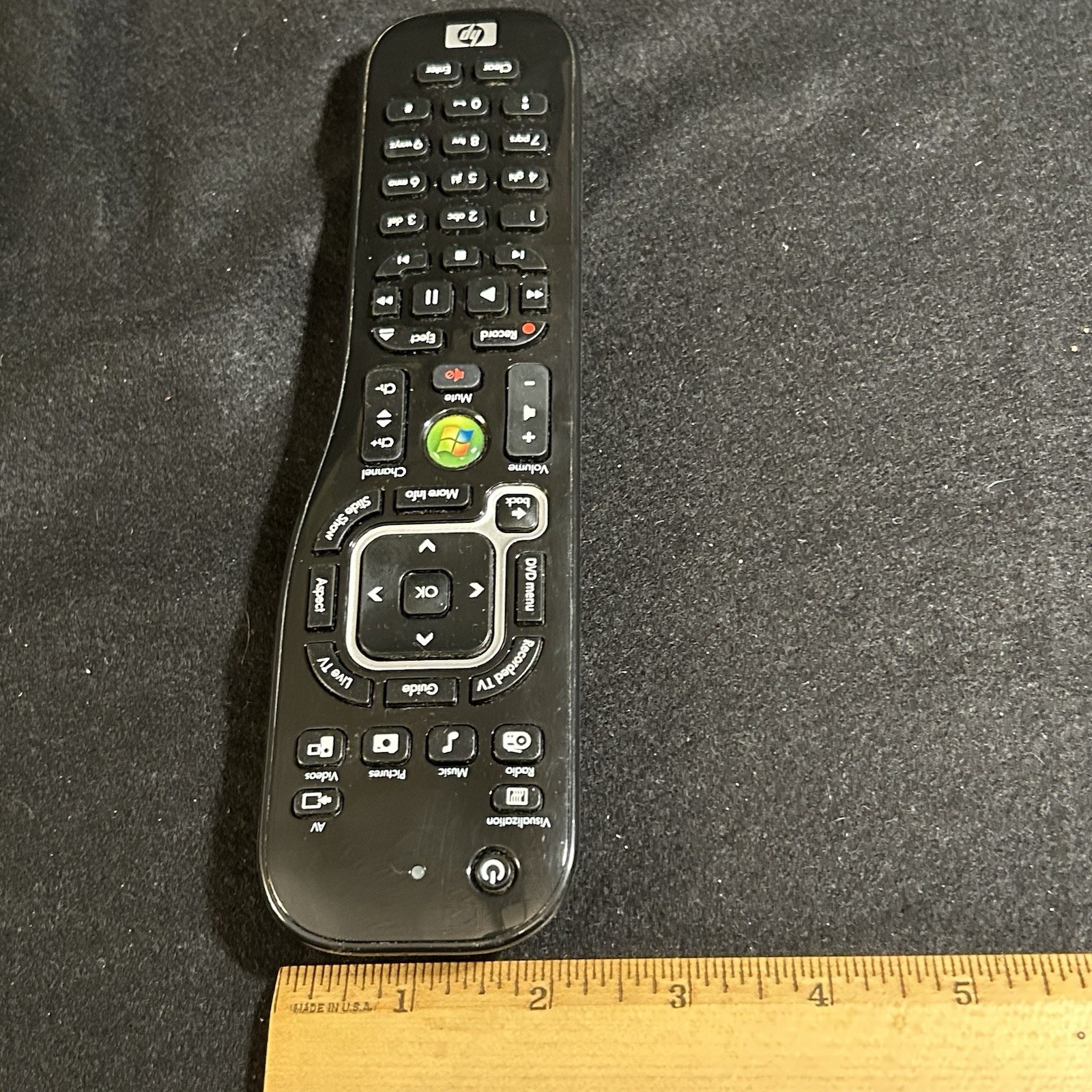 HP Touchsmart Windows PC Media Center Remote Controller TSGH-IR06