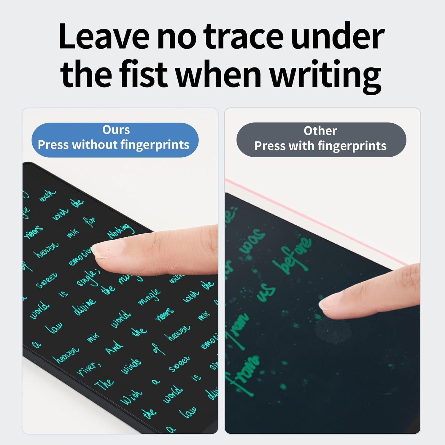 Ultra-Thin 6.5-Inch LCD Writing Tablet with Magnetic Clear Screen Technology