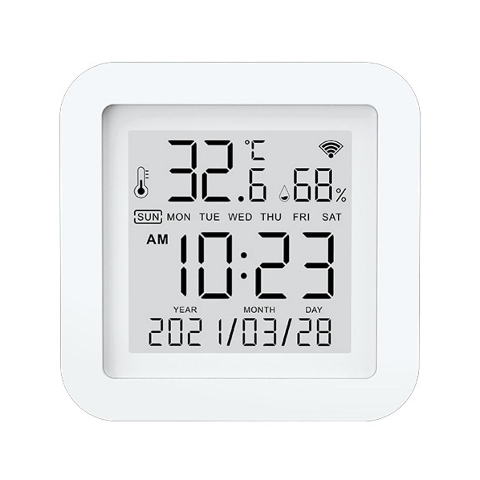 High Precision Thermometer Hygrometer Wi-Fi Temperature Humidity Sensor Monitor