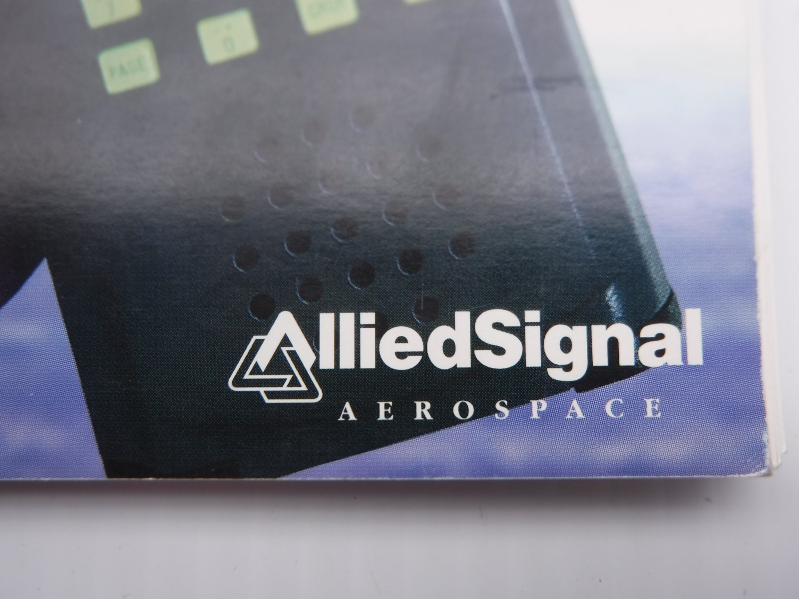 Allied Signal KLX 100 Operator's Guide Software Version 2