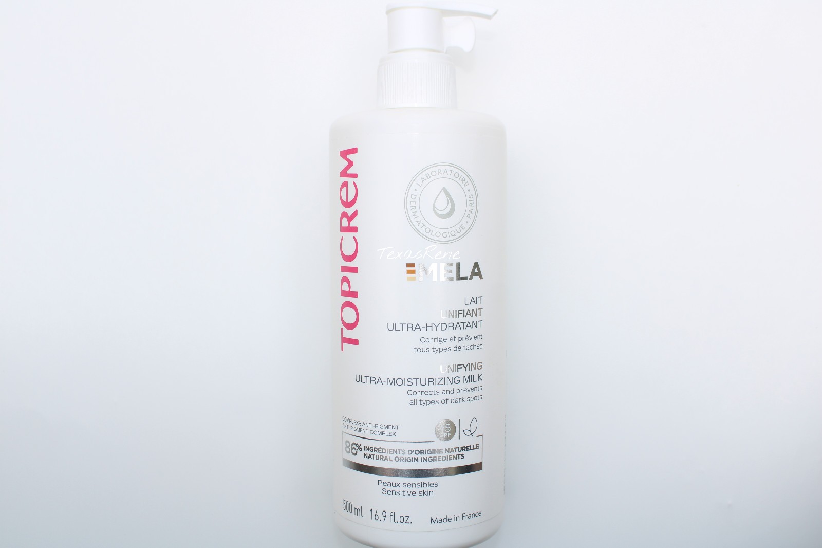Topicrem MELA SPF15 Unifying Ultra-Moisturizing Milk 500ml