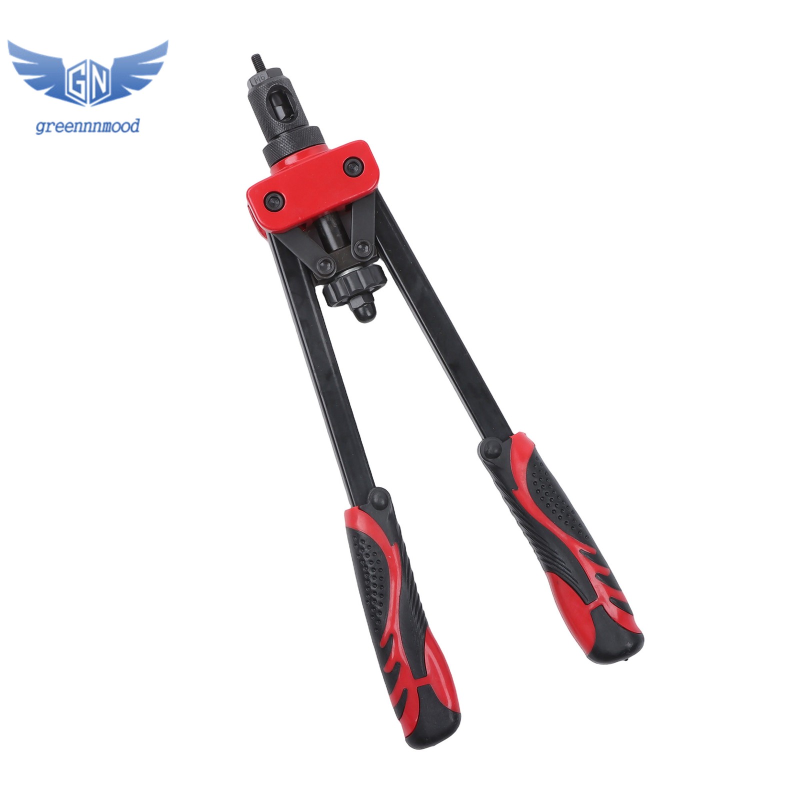 Heavy-Duty Rivet Nut Tool Set - 14" Effort-Saving Design with Extra Components