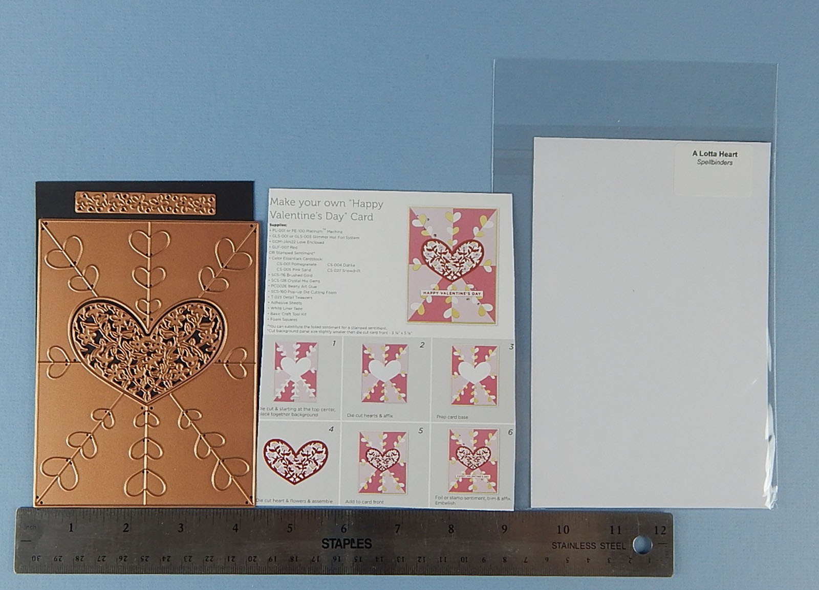 CRAFTERS! Spellbinders Small Die of the Month: A Lotta Heart