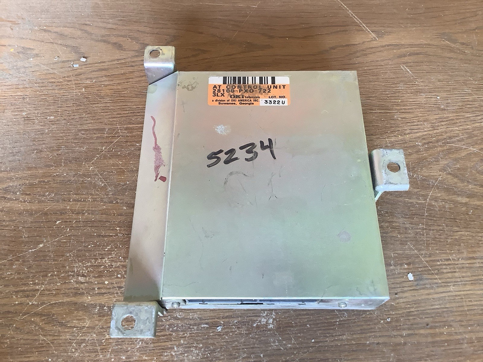 Honda Accord 28100-PX0-722 Transmission Control Module ((5234))