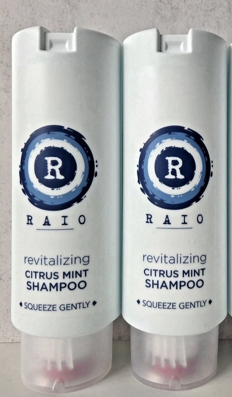 2 Bottles Raio Revitalizing Shampoo Smart Care Citrus Mint 12.17oz / 360 ml