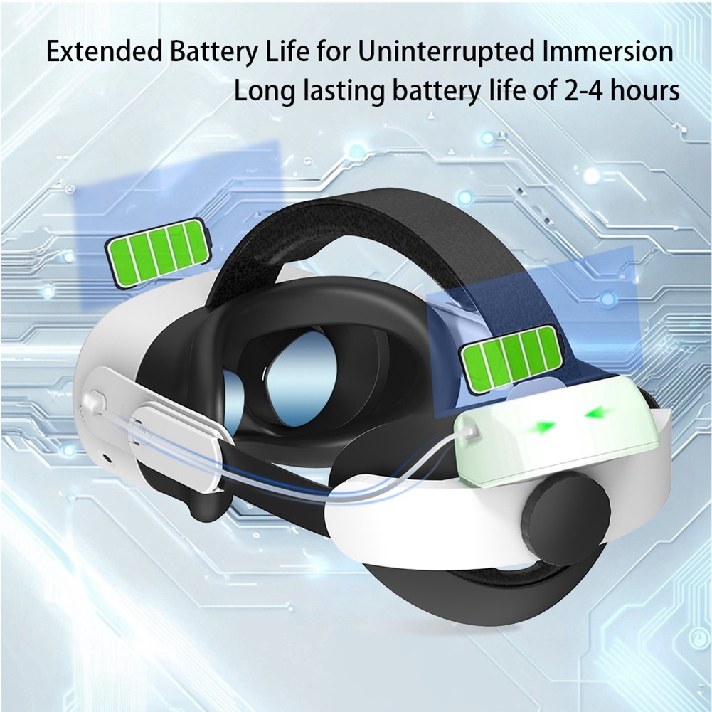 Adjustable Elite Head Strap for 2/3/3S Enhanced Comfort for 2 VR5706