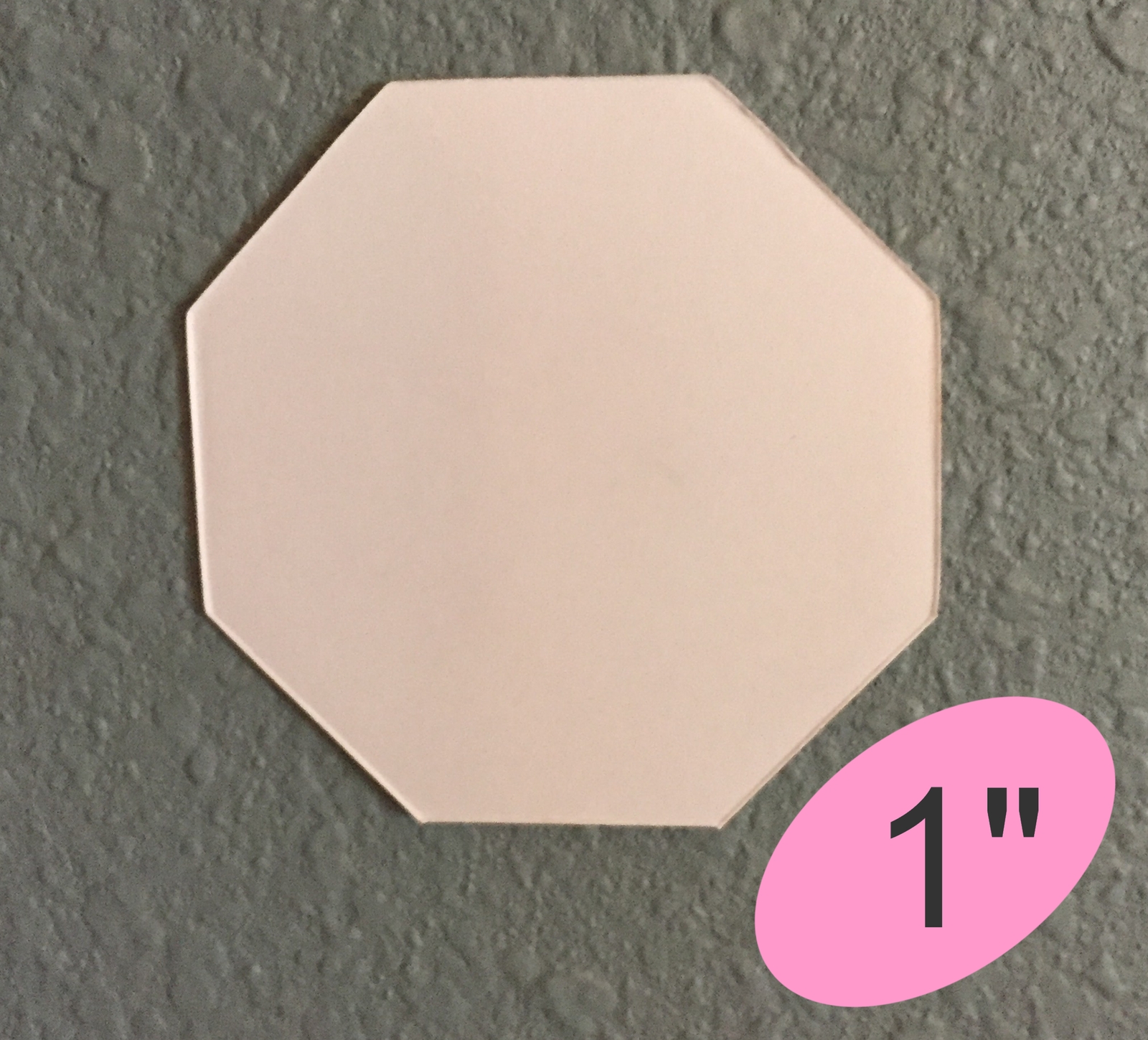 ALL QUILTY- 1000 Shapes 1" Octagon English Paper Piecing  Quilt Templates