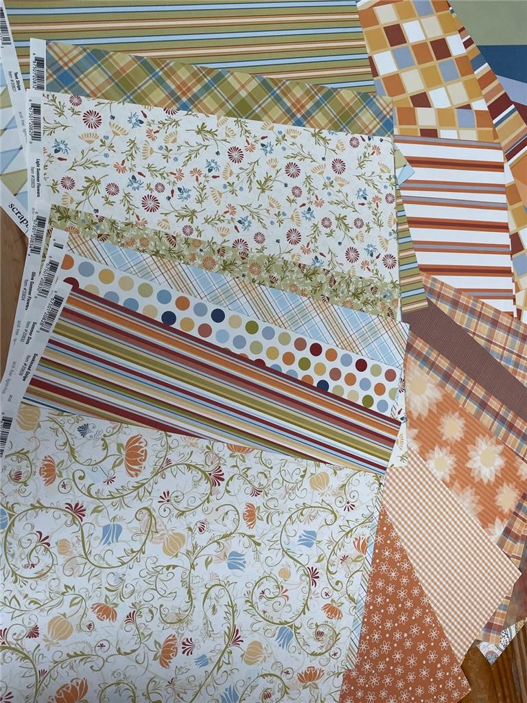 New CHATTERBOX SCRAPBOOK WALL12X12" SUNROOM 22 DS paper 10 ds CARDSTOCK 5 vellum
