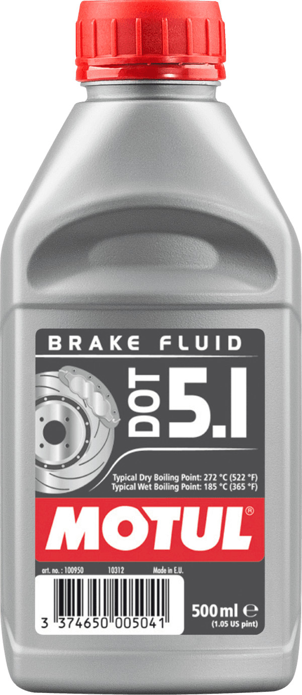 Motul Dot 5.1 500ml synthetic brake fluid cod. 100950