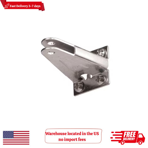 2-7/8 In. Stamped Steel Zinc Plated Finish Screen Door Closer Jamb Bracket