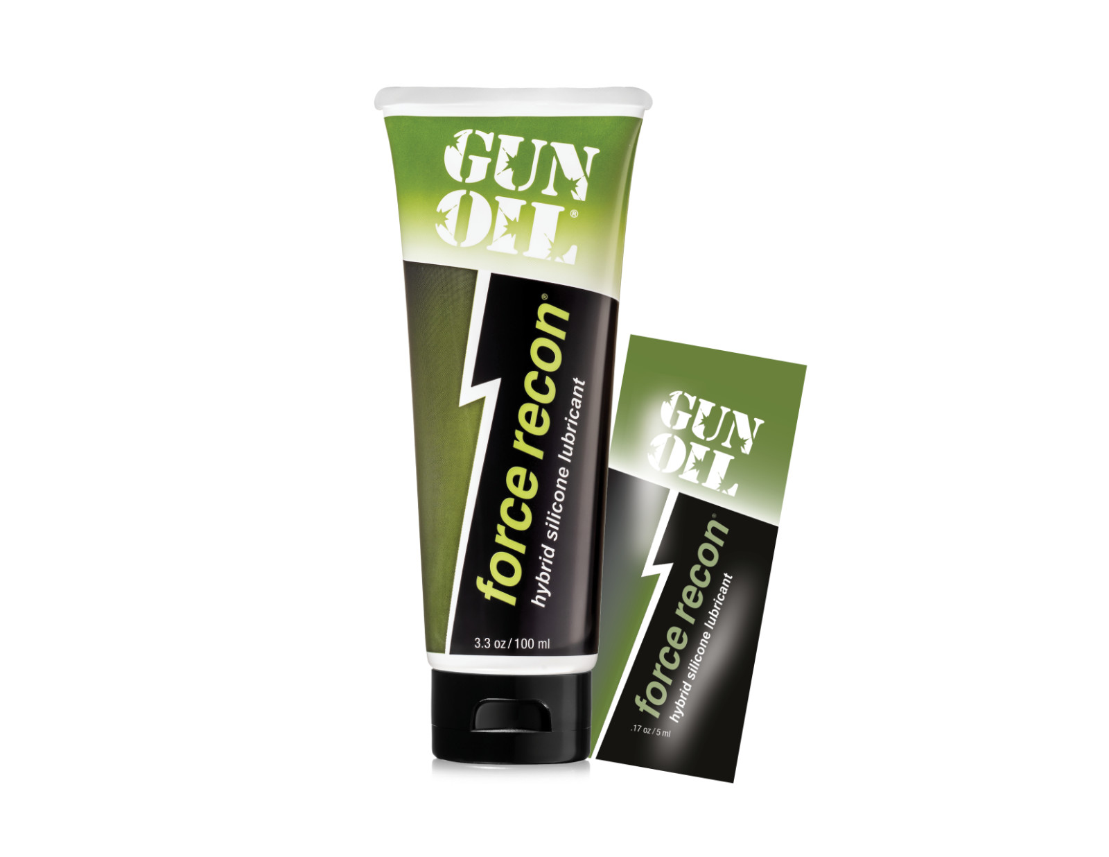 GUN OIL FORCE RECON Silicone Based Personal Lubricant Long Lasting Sex Glide