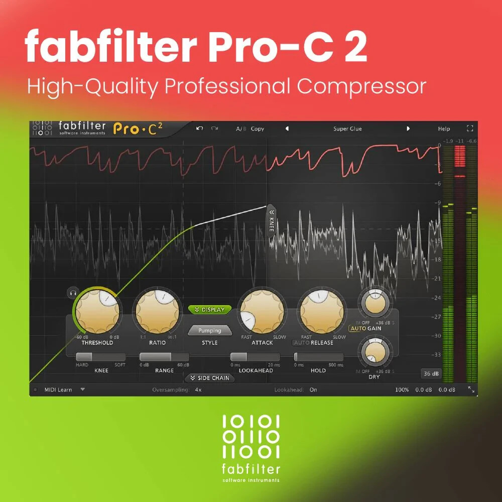 FabFilter Pro-C 2 Compressor Plug-in (Activation Card)