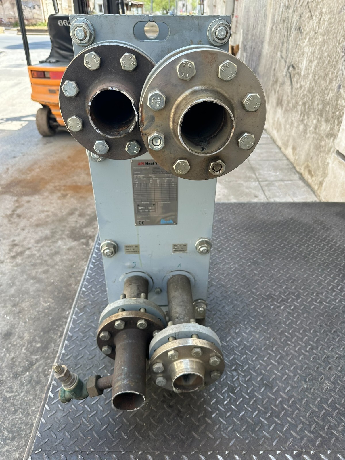 API plate heat exchanger SIGMA M13NDL 25bar max 170c max