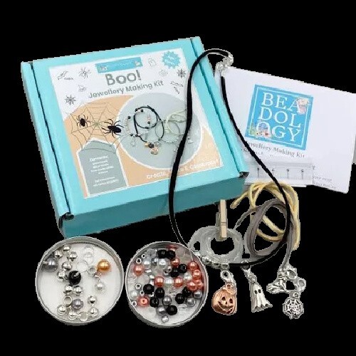 Boo! Halloween Jewellery Making Craft Kit for Children NEW NIB