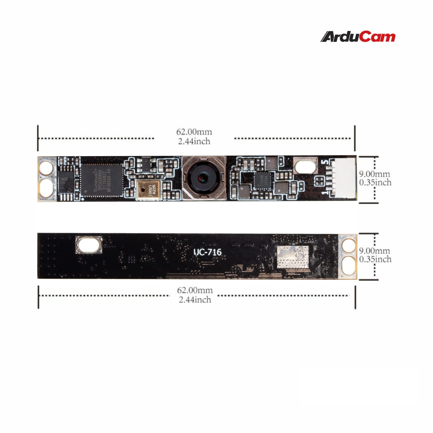 8MP Autofocus USB Camera IMX179 USB 2.0 Lightburn Camera with Microphone Ul