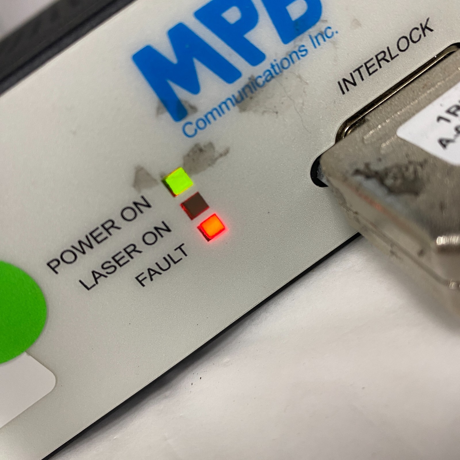 MPB COMMUNICATIONS 1RU-EBS-4010-AC-CA Erbium Broadband Source (EBS) C-band ASE🎯