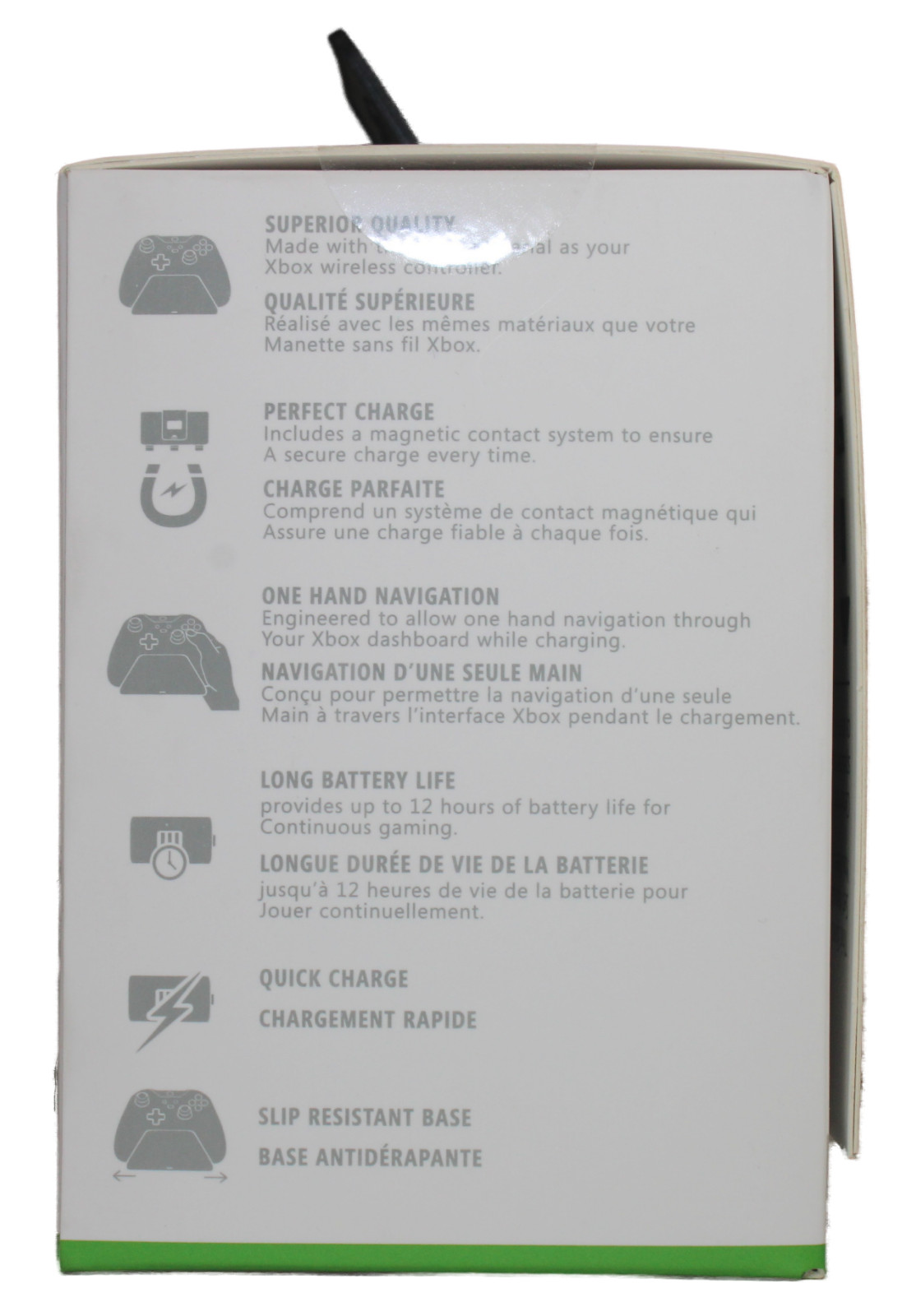 Controller Gear Carbon Black Universal Xbox Pro Controller Quick Charge Stand