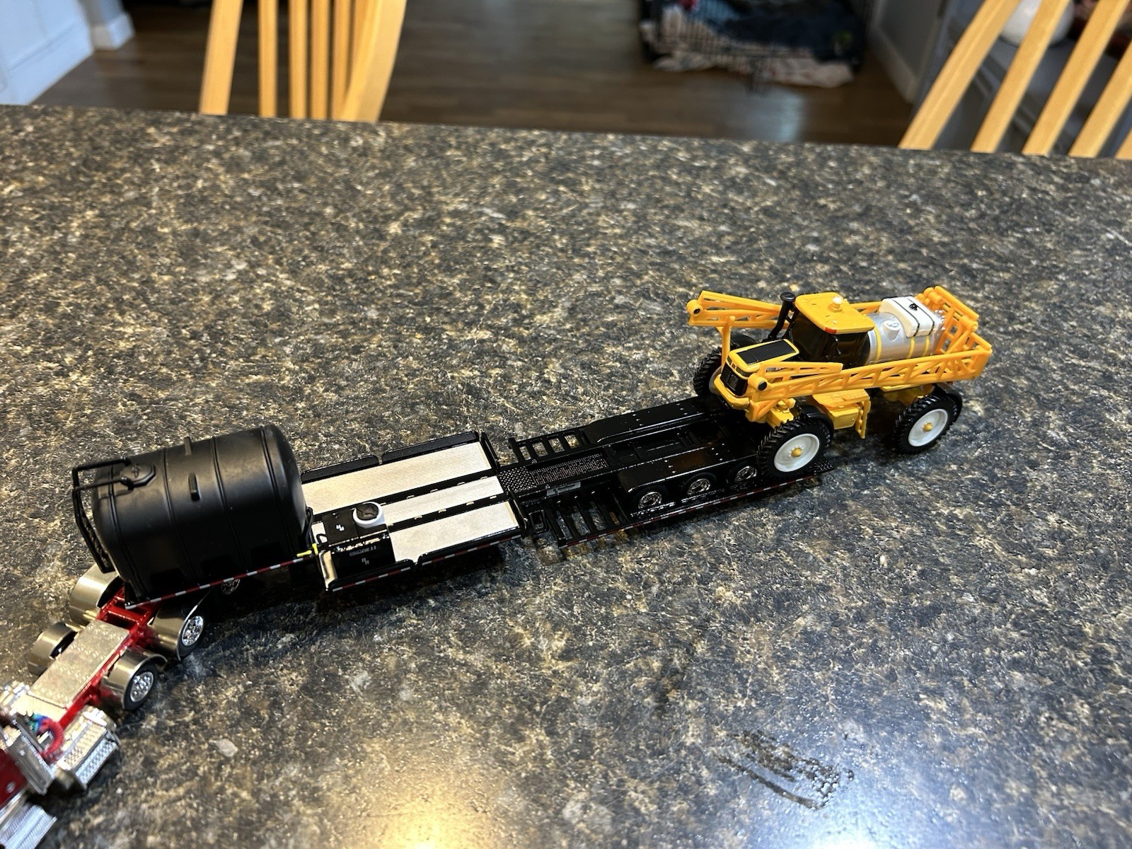 Row Crop Sprayer Tender/transport Trailer