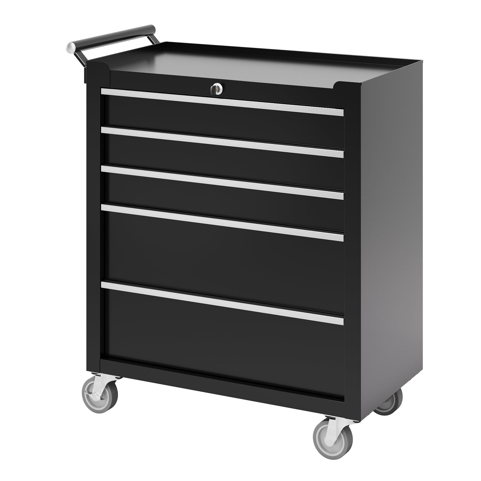 4 Drawer Heavy Duty Rolling Tool Chest ,Tool Storage Cabinet Toolbox Organizer