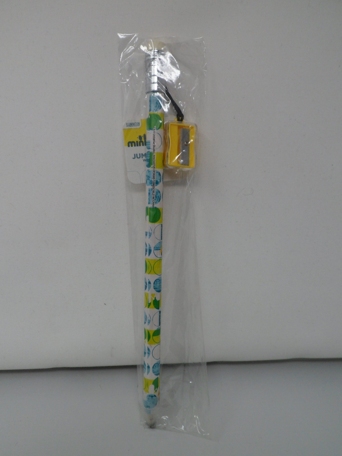 Minions Jumbo Pencil with Sharpener