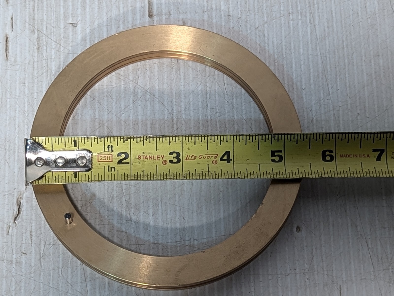 Bronze Wear Ring for Centrifugal Pump, 5.5" OD, 4" ID, 287895