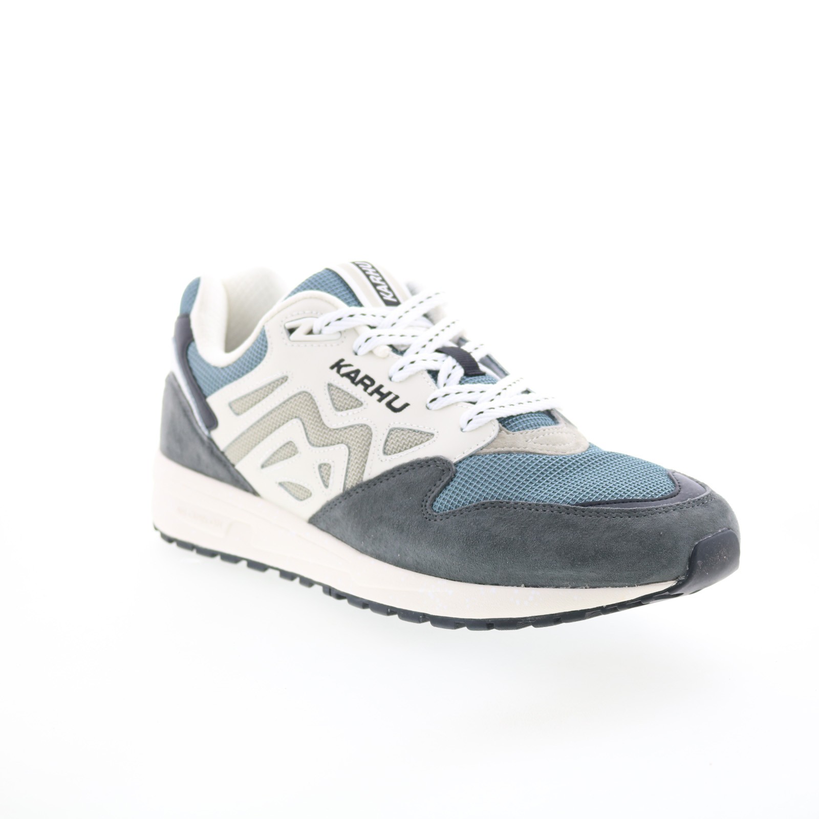 Karhu Legacy 96 F806039 Mens Gray Suede Lace Up Lifestyle Sneakers Shoes