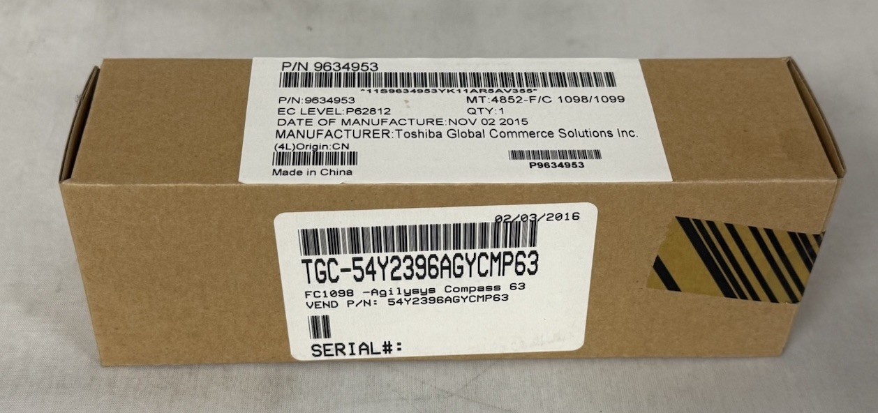 Toshiba- 9634953 MSR Magnetic Card Reader New with Attaching Screw