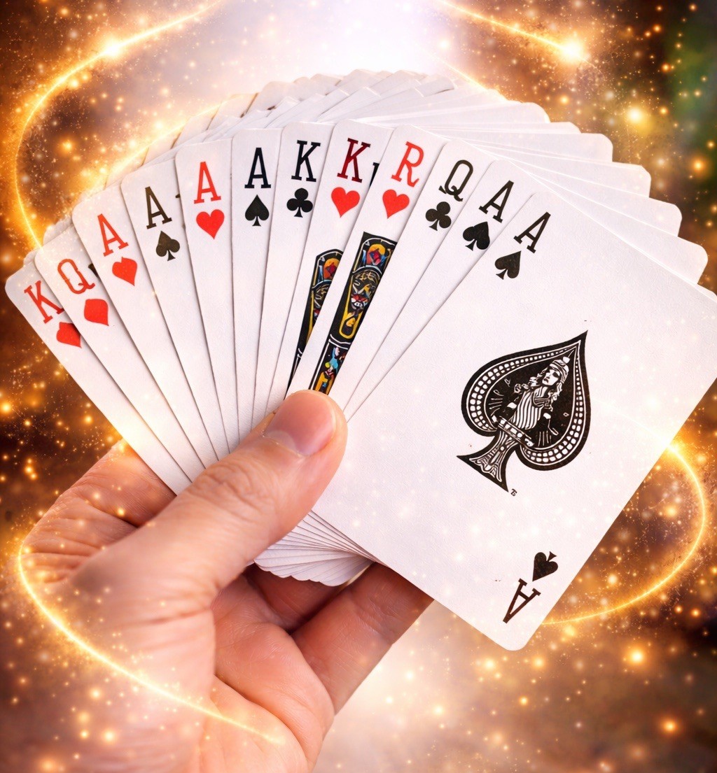 MAGIC CARDS Bicycle Red Back Instant magic trick New-EZ Instructions Svengali