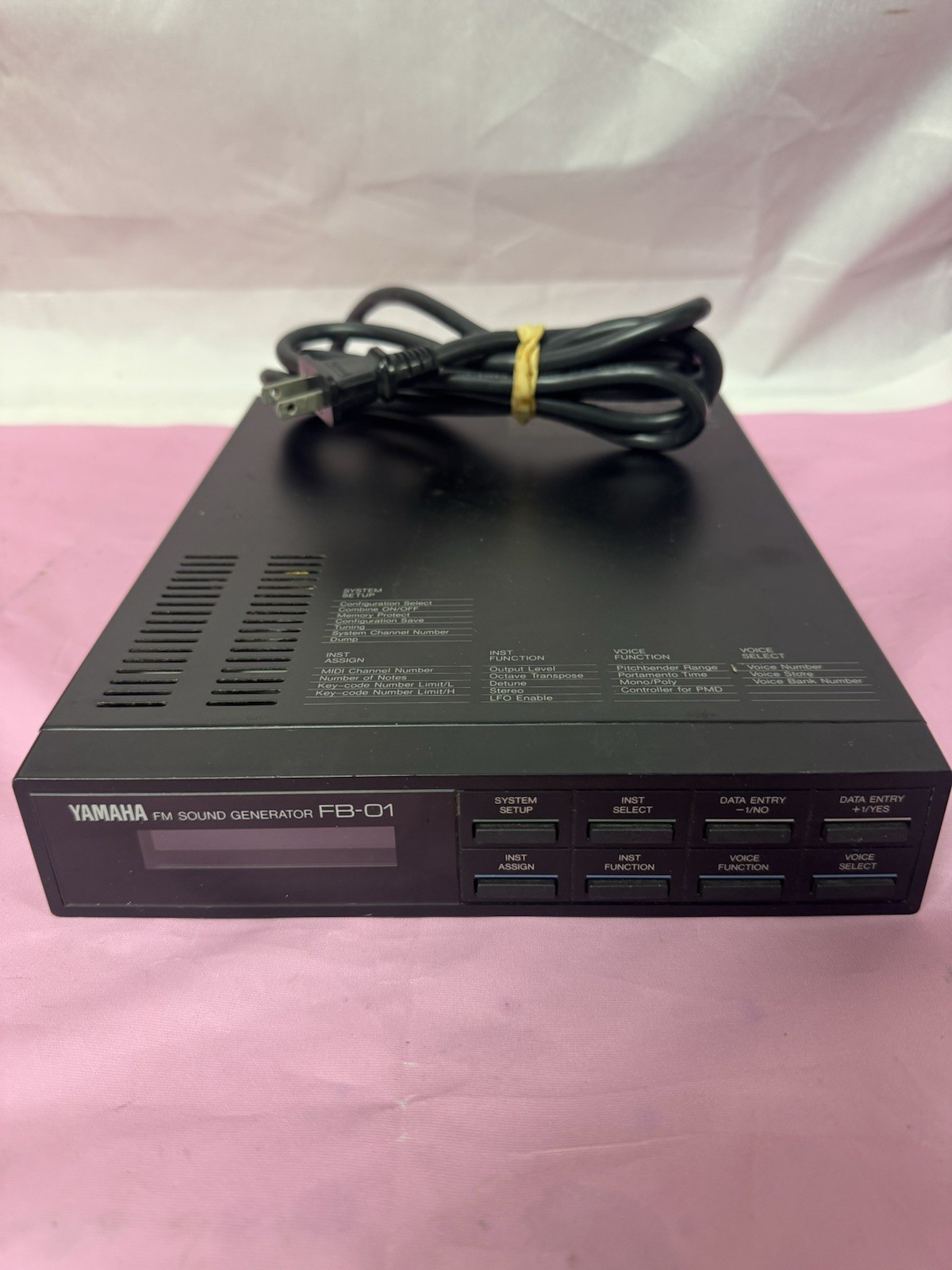 Yamaha FB-01 FM Sound Generator Tone Module Synthesizer Working from Japan