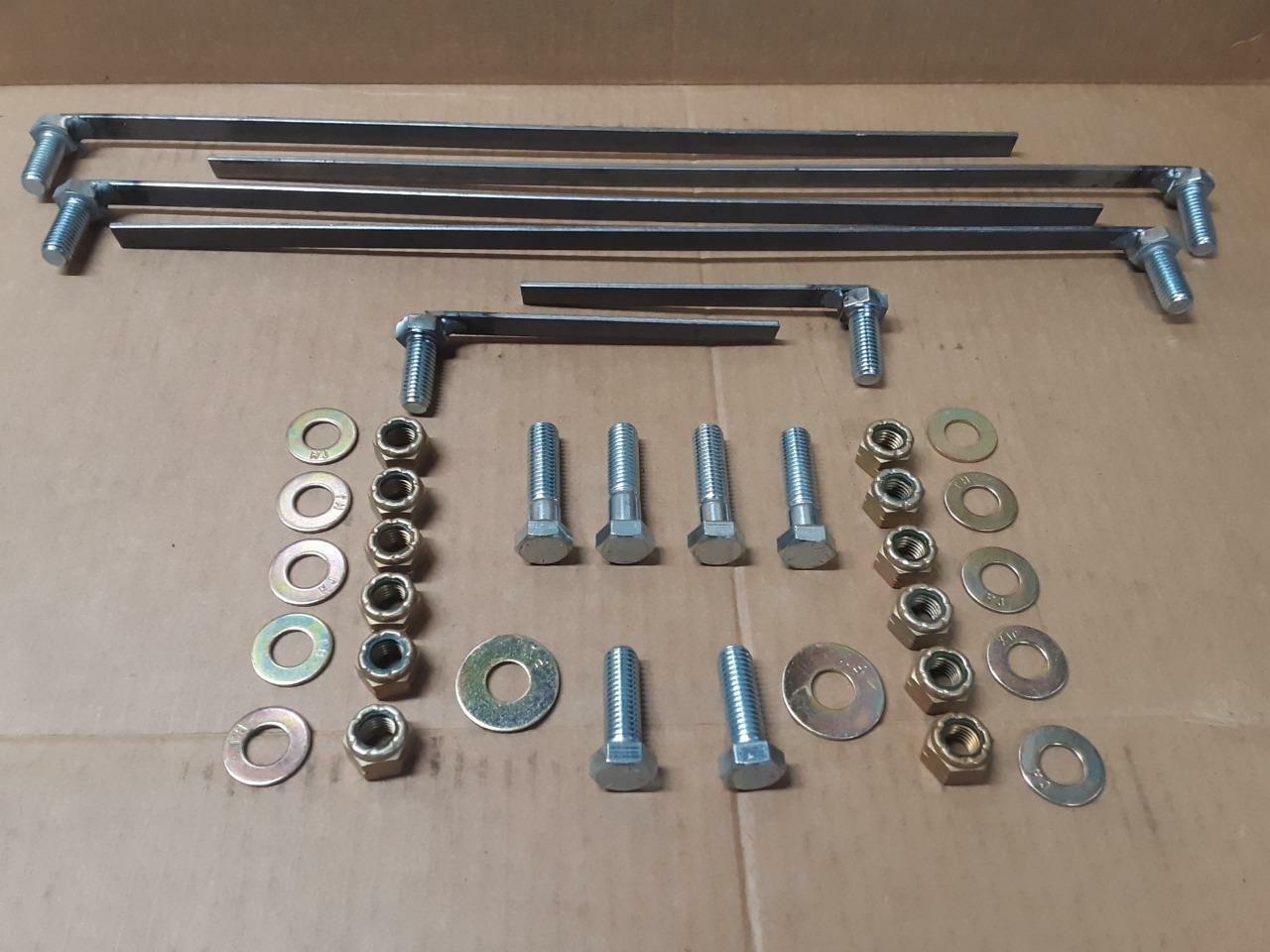 Fisher 7150 Snow Plow mount Bolt Kit 97-03 Ford F150 21319 Minute 2 II Hardware