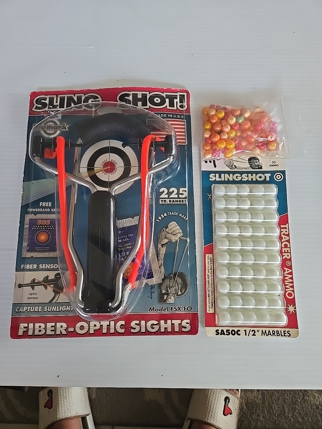 Trunmark Models FSX-FO Slingshot with Fiber Optic Sight