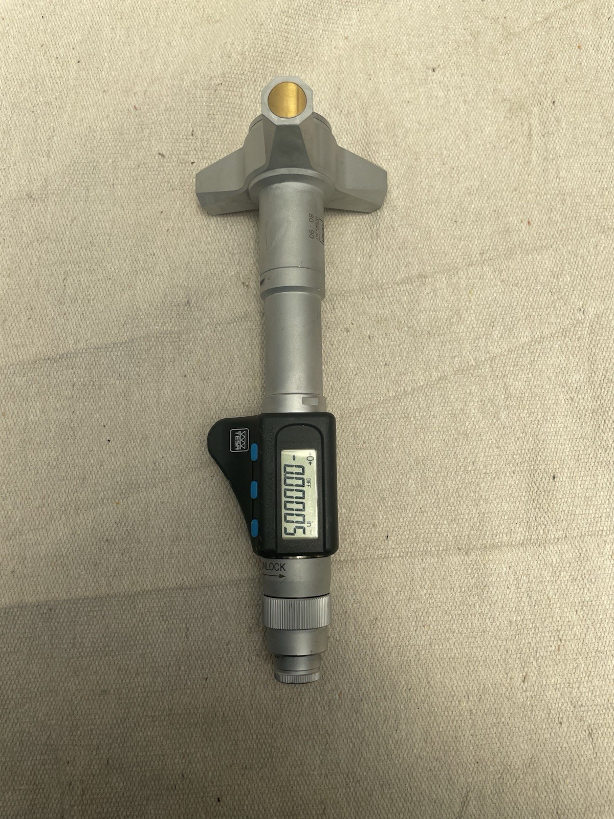 TESA Brown & Sharpe 3 Point Inside Bore Gauge PN 06130119 Made In Switzerland