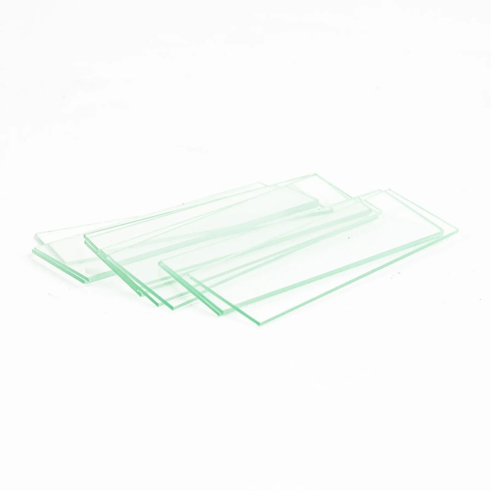 AmScope BS-50P 50 Pre-Cleaned Blank Microscope Slides with Ground Edges