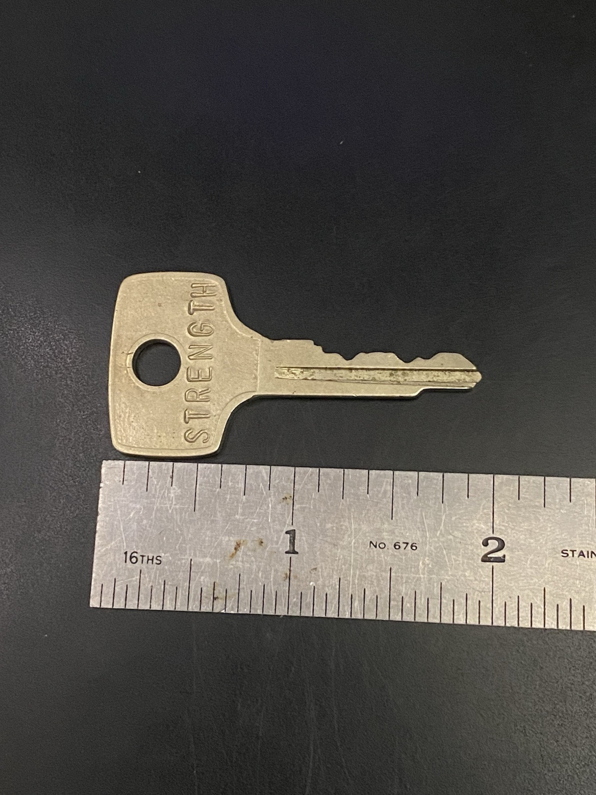 Key of Strength Engraved