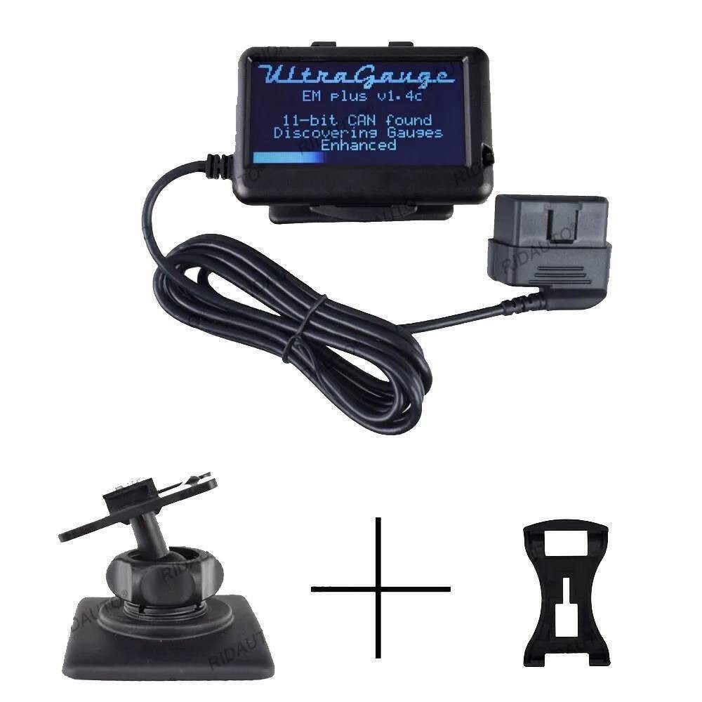 Mini UltraGauge EM Plus OBDII OBD2 Code Scan Tool - Ultra Gauge EM Plus v1.4c US