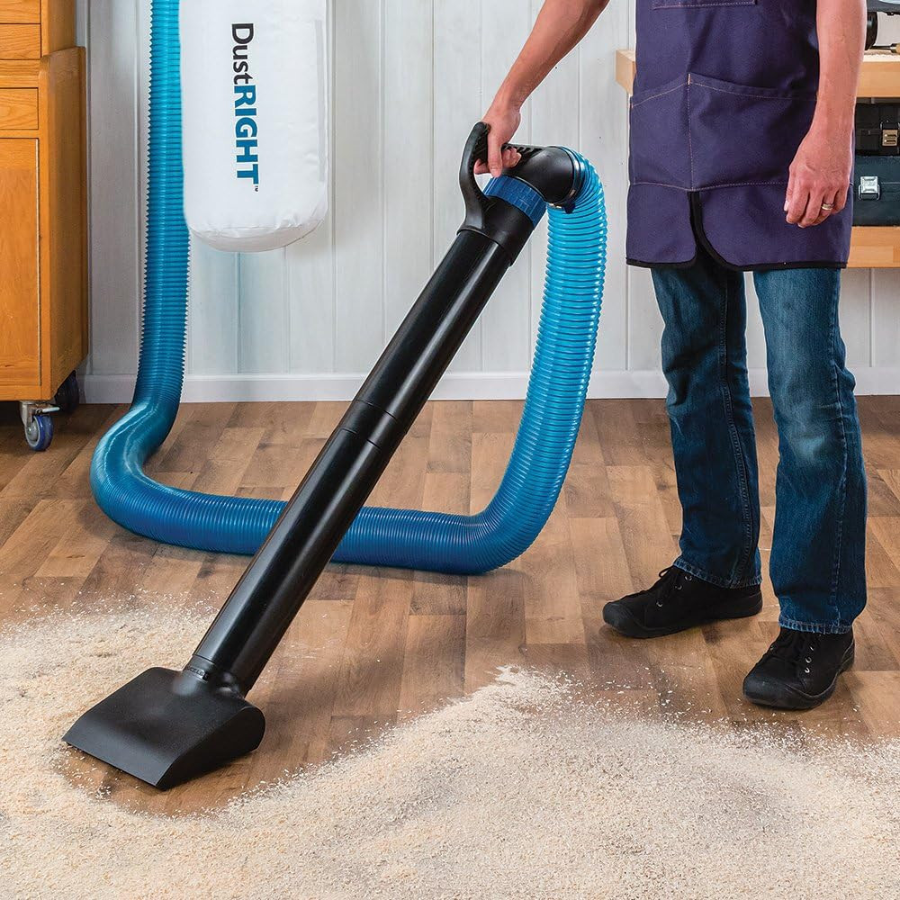 4'' Quick Change Floor Sweep – Dust Collector Accessories Kit Includes Quick...
