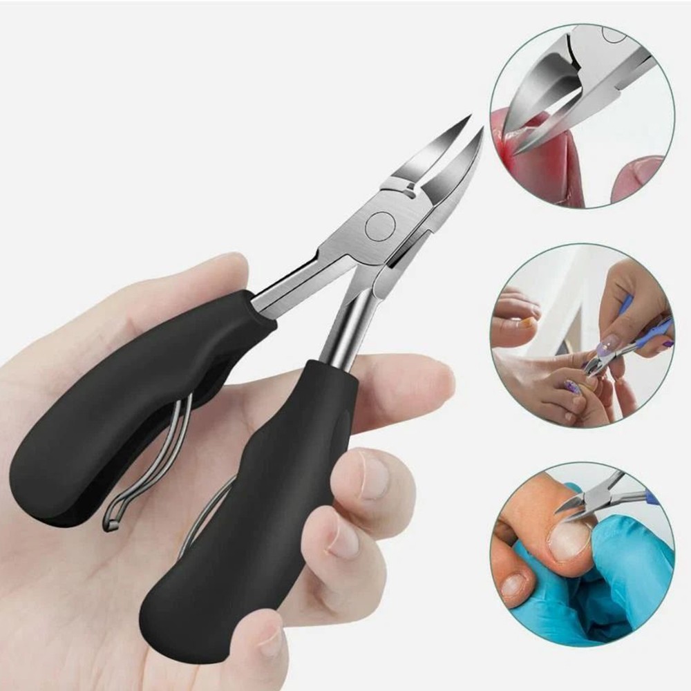 Toenail Clippers Professional Thick & Ingrown Nail Clippers for Men & Seniors