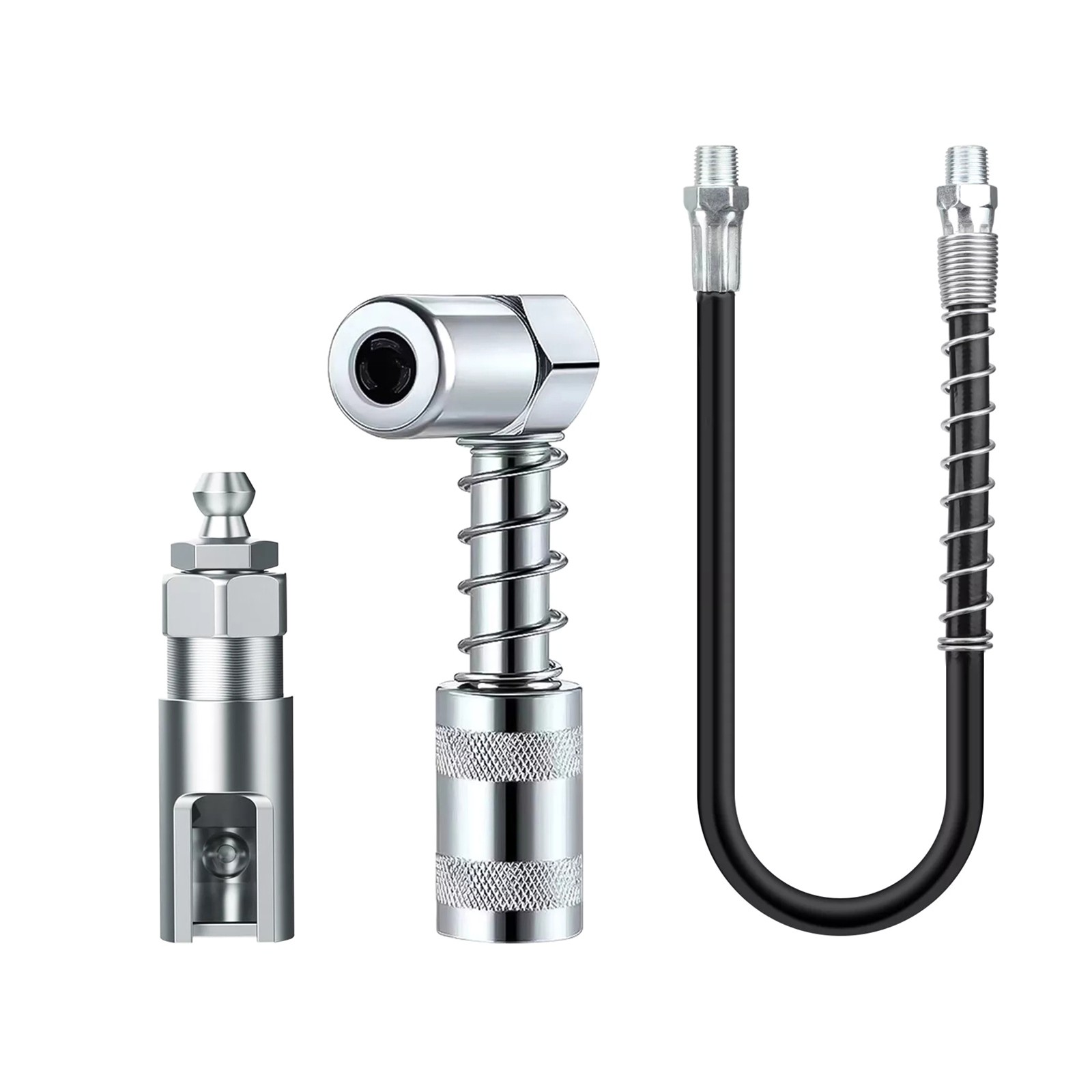 1 Set Grease Nozzle Adapter Grease Gun-Accessory 90 Degree Coupler Adapter Tool