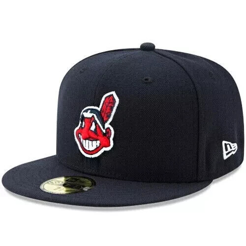 NEW Cleveland Indians MLB Men's 59FIFTY Fitted Cap - 5950 Hat Cap