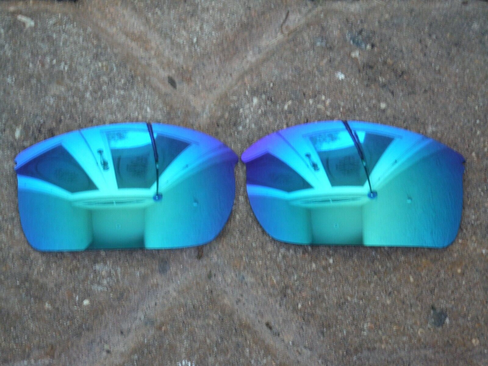 Galaxy Replacement Lenses For Oakley Wire Tap OO4071 Blue