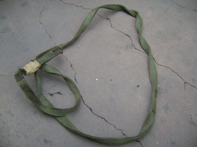 Military Surplus Olive Drab Nylon Strap Webbing (1.75" wide x 12' long)