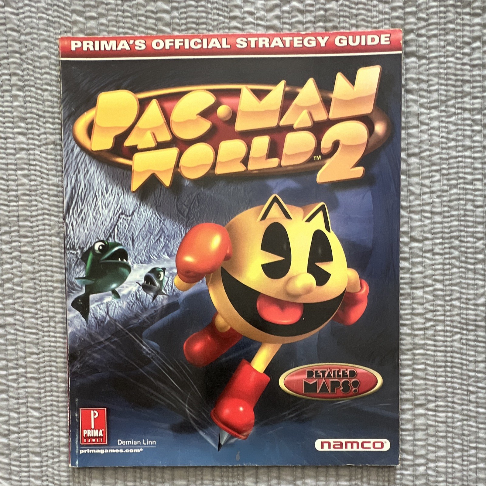 Prima Games Official Strategy Guide Pac-Man World 2 Detailed Maps Pac-Man 2002